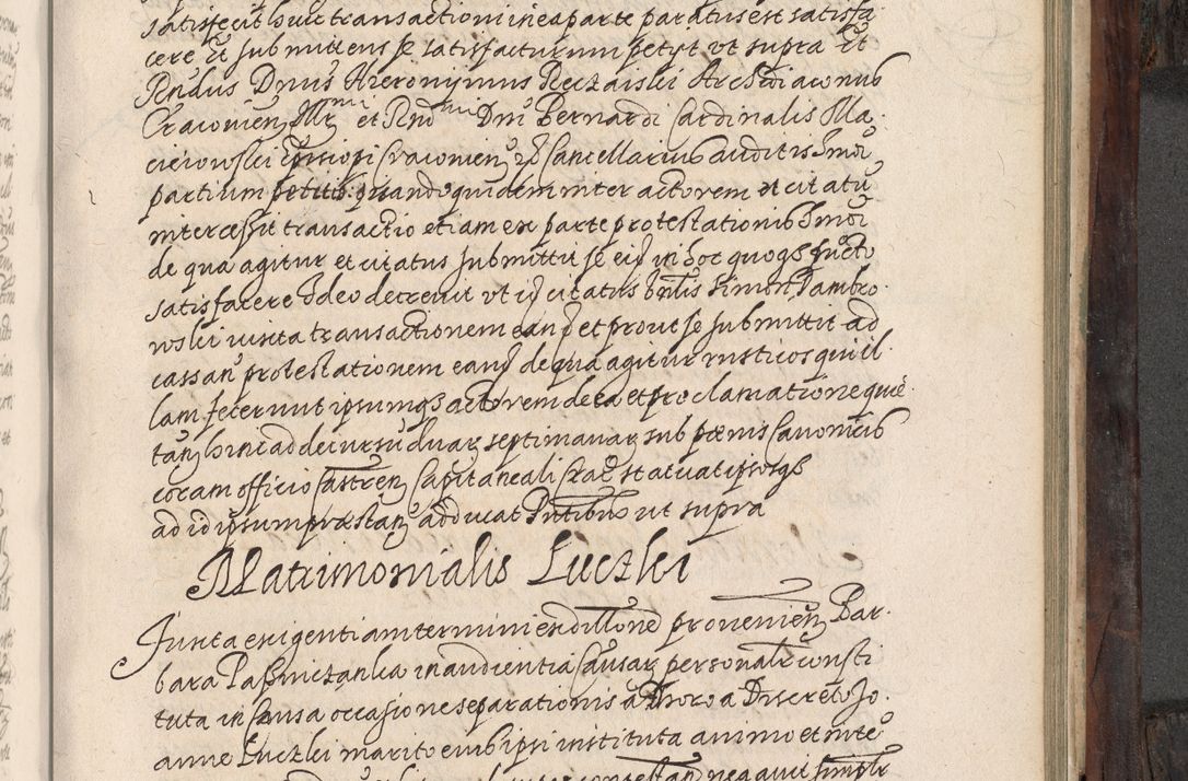 Zdjęcie nr 560 dla obiektu archiwalnego: Acta actorum, obligationum, inscriptionum, institutionum, erectionum, decretorum et generis eiusdem aliorum factorum et gestorum coram R. D. Bernardo Maciejowski, episcopo Cracoviensi per annnos 1603 - 1606 mensem Septembrem inclusive acticatorum.