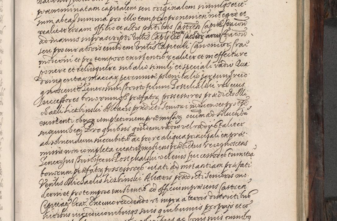 Zdjęcie nr 554 dla obiektu archiwalnego: Acta actorum, obligationum, inscriptionum, institutionum, erectionum, decretorum et generis eiusdem aliorum factorum et gestorum coram R. D. Bernardo Maciejowski, episcopo Cracoviensi per annnos 1603 - 1606 mensem Septembrem inclusive acticatorum.