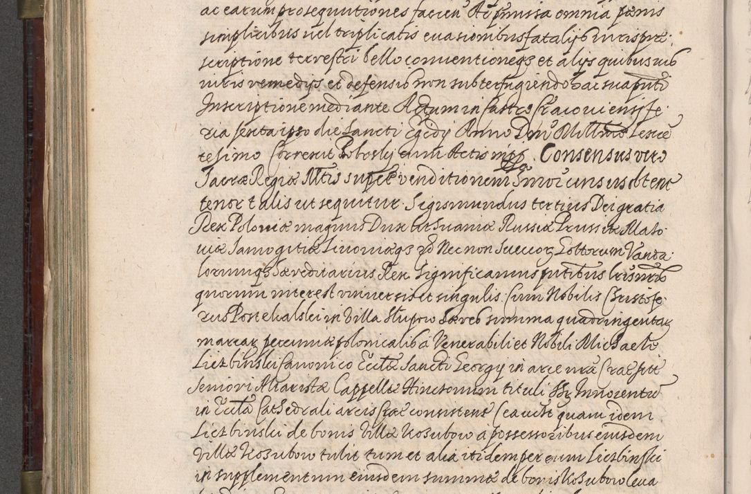 Zdjęcie nr 555 dla obiektu archiwalnego: Acta actorum, obligationum, inscriptionum, institutionum, erectionum, decretorum et generis eiusdem aliorum factorum et gestorum coram R. D. Bernardo Maciejowski, episcopo Cracoviensi per annnos 1603 - 1606 mensem Septembrem inclusive acticatorum.