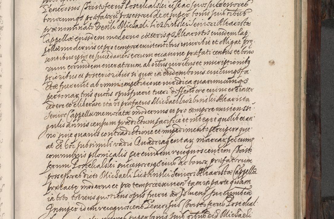 Zdjęcie nr 552 dla obiektu archiwalnego: Acta actorum, obligationum, inscriptionum, institutionum, erectionum, decretorum et generis eiusdem aliorum factorum et gestorum coram R. D. Bernardo Maciejowski, episcopo Cracoviensi per annnos 1603 - 1606 mensem Septembrem inclusive acticatorum.