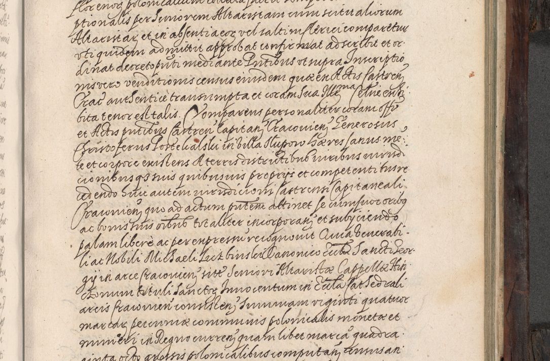 Zdjęcie nr 550 dla obiektu archiwalnego: Acta actorum, obligationum, inscriptionum, institutionum, erectionum, decretorum et generis eiusdem aliorum factorum et gestorum coram R. D. Bernardo Maciejowski, episcopo Cracoviensi per annnos 1603 - 1606 mensem Septembrem inclusive acticatorum.