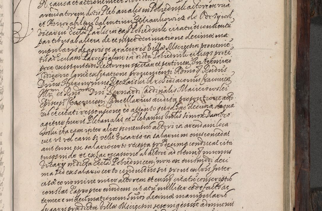 Zdjęcie nr 546 dla obiektu archiwalnego: Acta actorum, obligationum, inscriptionum, institutionum, erectionum, decretorum et generis eiusdem aliorum factorum et gestorum coram R. D. Bernardo Maciejowski, episcopo Cracoviensi per annnos 1603 - 1606 mensem Septembrem inclusive acticatorum.