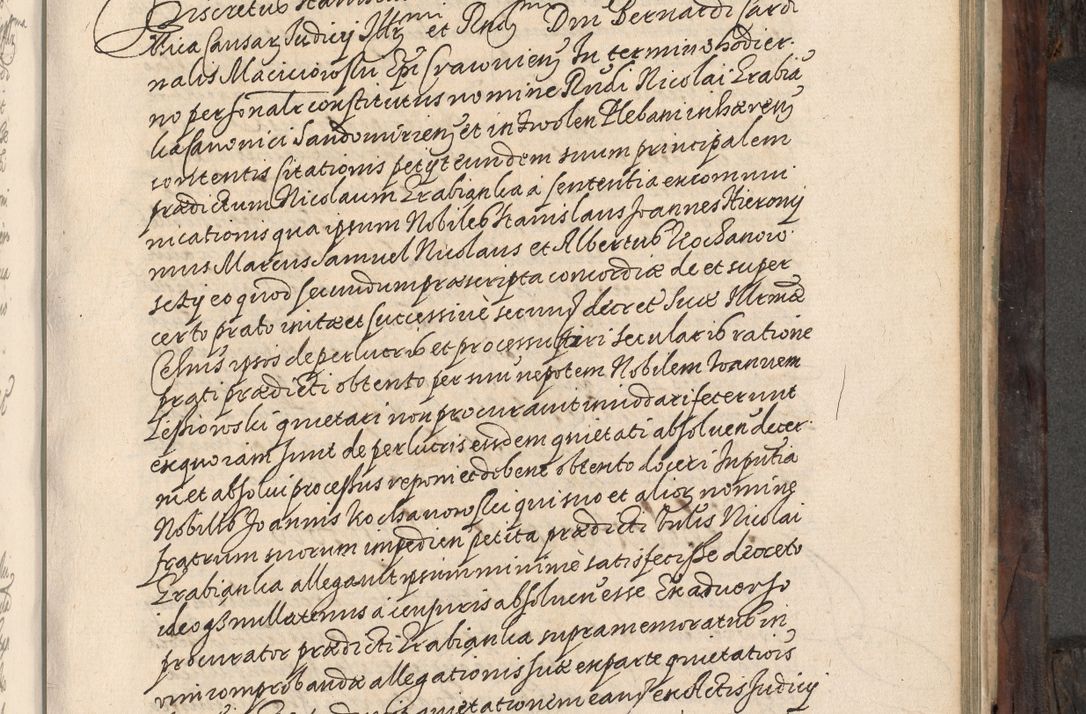 Zdjęcie nr 540 dla obiektu archiwalnego: Acta actorum, obligationum, inscriptionum, institutionum, erectionum, decretorum et generis eiusdem aliorum factorum et gestorum coram R. D. Bernardo Maciejowski, episcopo Cracoviensi per annnos 1603 - 1606 mensem Septembrem inclusive acticatorum.