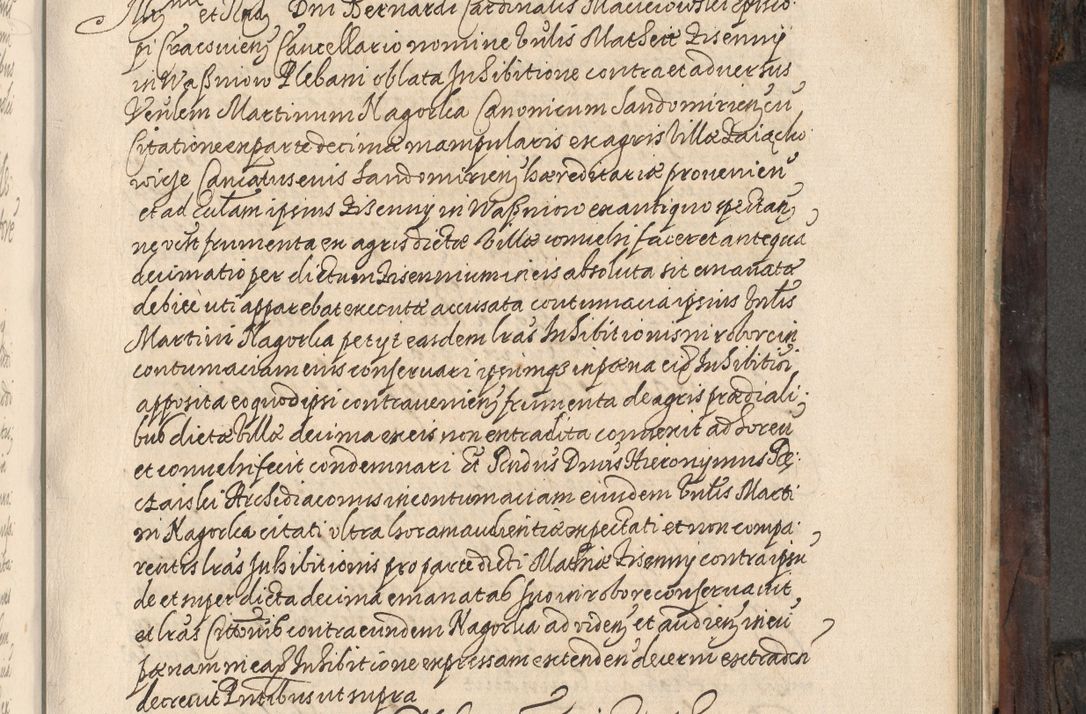 Zdjęcie nr 532 dla obiektu archiwalnego: Acta actorum, obligationum, inscriptionum, institutionum, erectionum, decretorum et generis eiusdem aliorum factorum et gestorum coram R. D. Bernardo Maciejowski, episcopo Cracoviensi per annnos 1603 - 1606 mensem Septembrem inclusive acticatorum.
