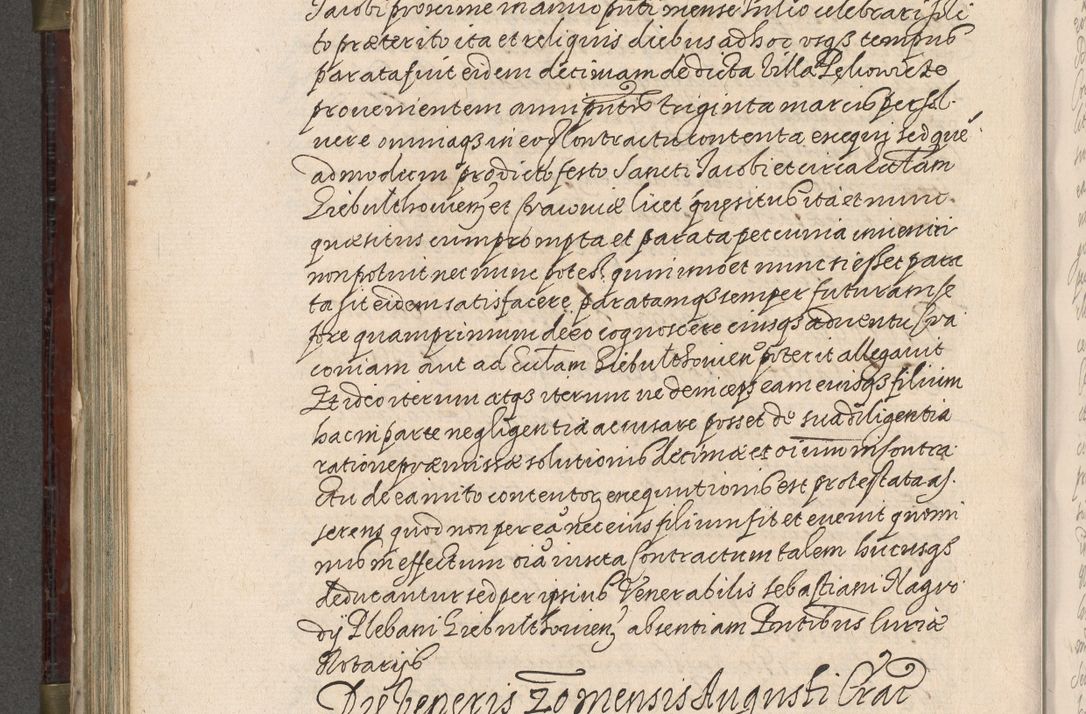 Zdjęcie nr 523 dla obiektu archiwalnego: Acta actorum, obligationum, inscriptionum, institutionum, erectionum, decretorum et generis eiusdem aliorum factorum et gestorum coram R. D. Bernardo Maciejowski, episcopo Cracoviensi per annnos 1603 - 1606 mensem Septembrem inclusive acticatorum.