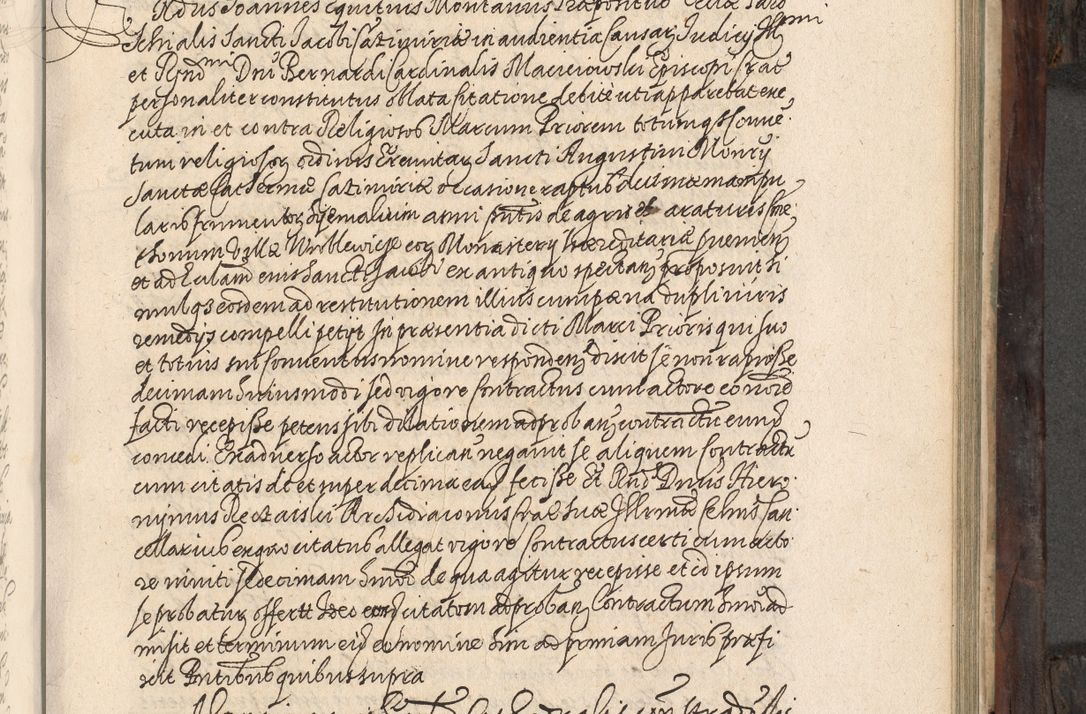 Zdjęcie nr 518 dla obiektu archiwalnego: Acta actorum, obligationum, inscriptionum, institutionum, erectionum, decretorum et generis eiusdem aliorum factorum et gestorum coram R. D. Bernardo Maciejowski, episcopo Cracoviensi per annnos 1603 - 1606 mensem Septembrem inclusive acticatorum.