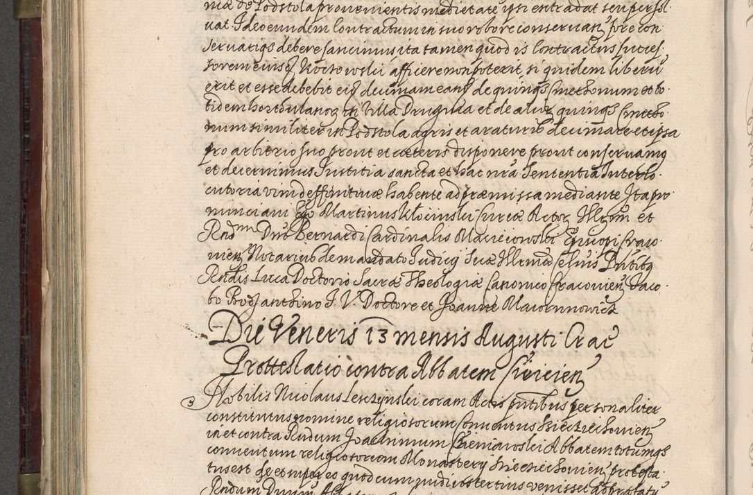 Zdjęcie nr 513 dla obiektu archiwalnego: Acta actorum, obligationum, inscriptionum, institutionum, erectionum, decretorum et generis eiusdem aliorum factorum et gestorum coram R. D. Bernardo Maciejowski, episcopo Cracoviensi per annnos 1603 - 1606 mensem Septembrem inclusive acticatorum.