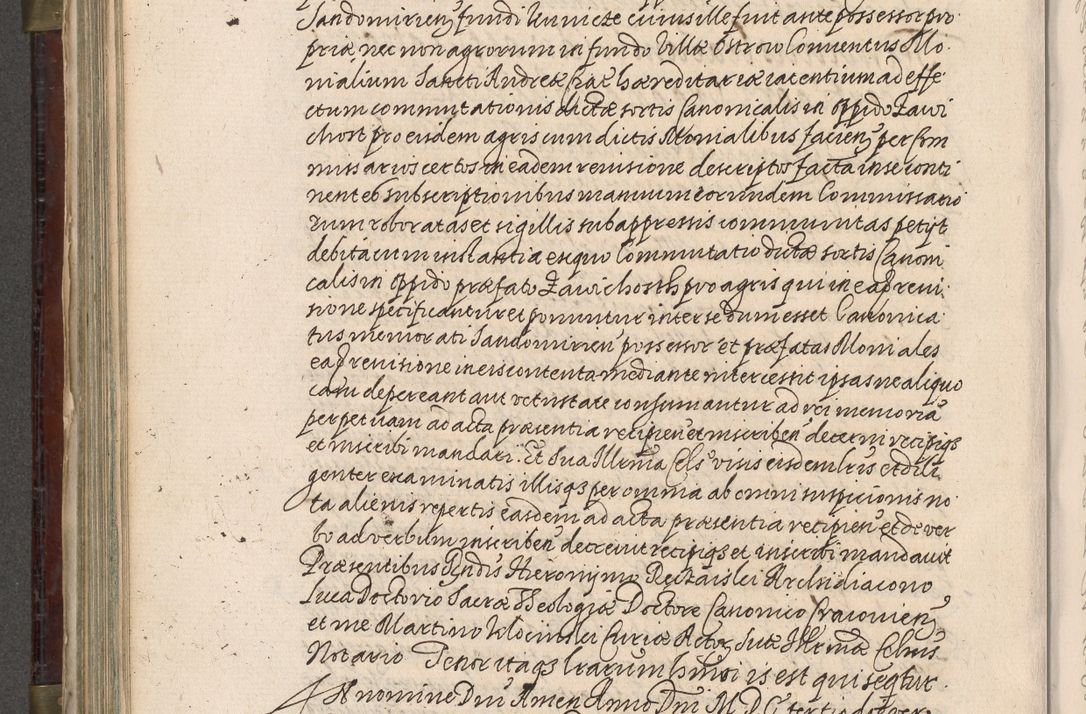 Zdjęcie nr 515 dla obiektu archiwalnego: Acta actorum, obligationum, inscriptionum, institutionum, erectionum, decretorum et generis eiusdem aliorum factorum et gestorum coram R. D. Bernardo Maciejowski, episcopo Cracoviensi per annnos 1603 - 1606 mensem Septembrem inclusive acticatorum.