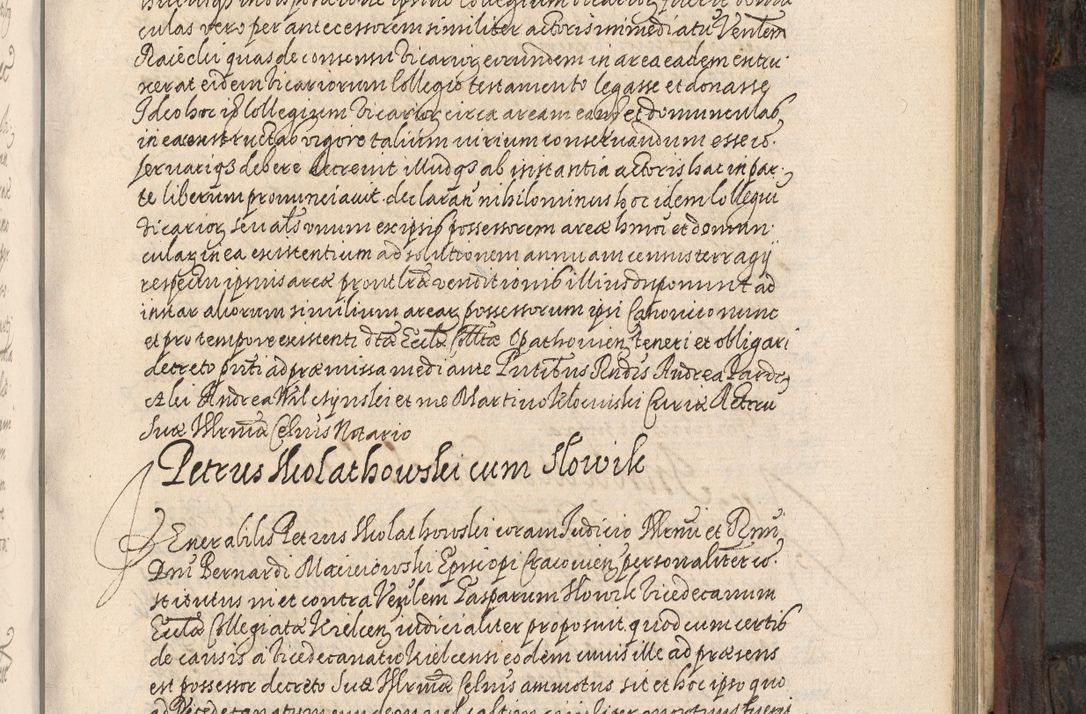 Zdjęcie nr 502 dla obiektu archiwalnego: Acta actorum, obligationum, inscriptionum, institutionum, erectionum, decretorum et generis eiusdem aliorum factorum et gestorum coram R. D. Bernardo Maciejowski, episcopo Cracoviensi per annnos 1603 - 1606 mensem Septembrem inclusive acticatorum.