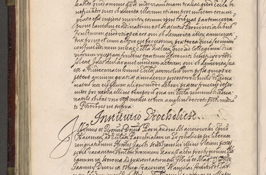 Zdjęcie nr 503 dla obiektu archiwalnego: Acta actorum, obligationum, inscriptionum, institutionum, erectionum, decretorum et generis eiusdem aliorum factorum et gestorum coram R. D. Bernardo Maciejowski, episcopo Cracoviensi per annnos 1603 - 1606 mensem Septembrem inclusive acticatorum.