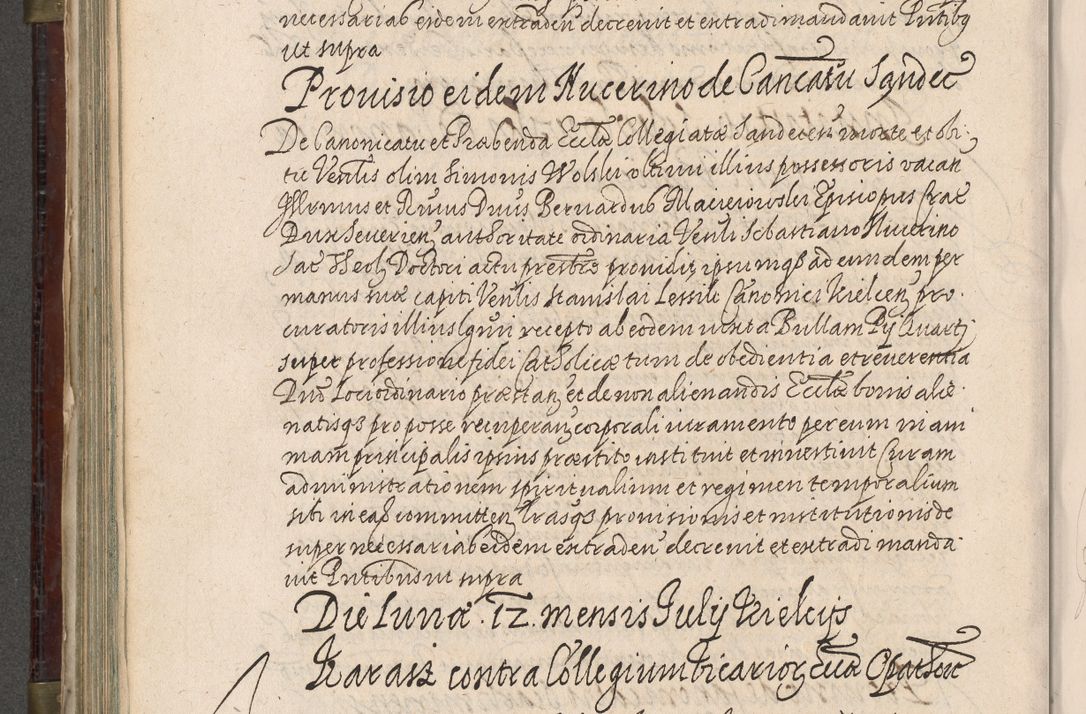 Zdjęcie nr 501 dla obiektu archiwalnego: Acta actorum, obligationum, inscriptionum, institutionum, erectionum, decretorum et generis eiusdem aliorum factorum et gestorum coram R. D. Bernardo Maciejowski, episcopo Cracoviensi per annnos 1603 - 1606 mensem Septembrem inclusive acticatorum.