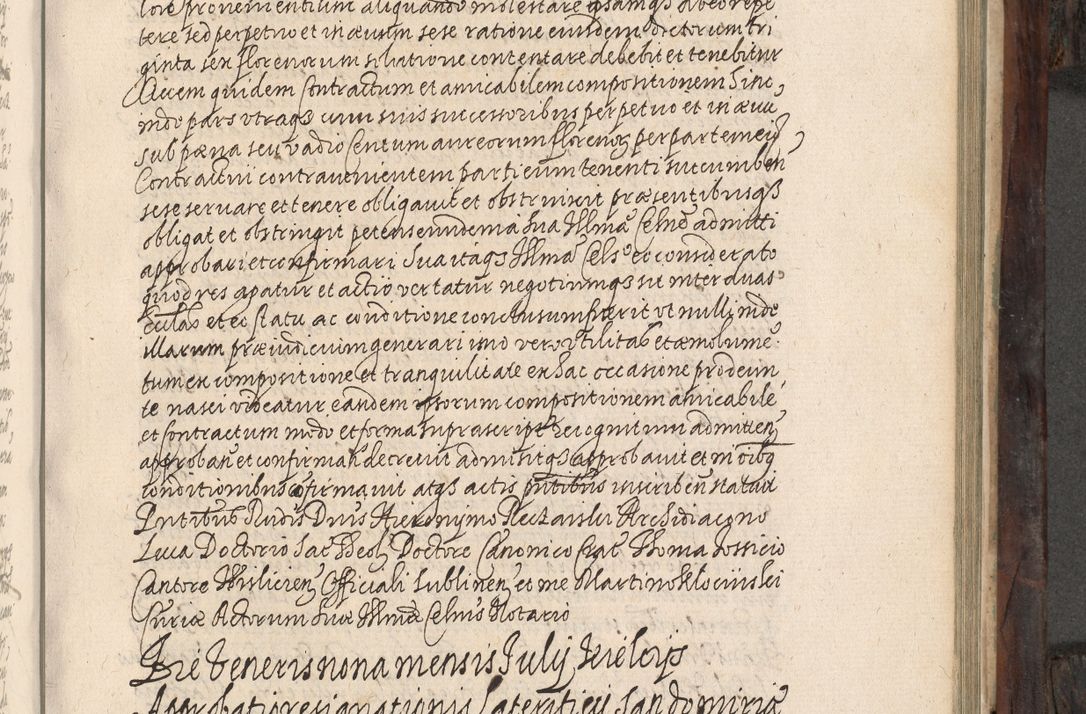 Zdjęcie nr 494 dla obiektu archiwalnego: Acta actorum, obligationum, inscriptionum, institutionum, erectionum, decretorum et generis eiusdem aliorum factorum et gestorum coram R. D. Bernardo Maciejowski, episcopo Cracoviensi per annnos 1603 - 1606 mensem Septembrem inclusive acticatorum.