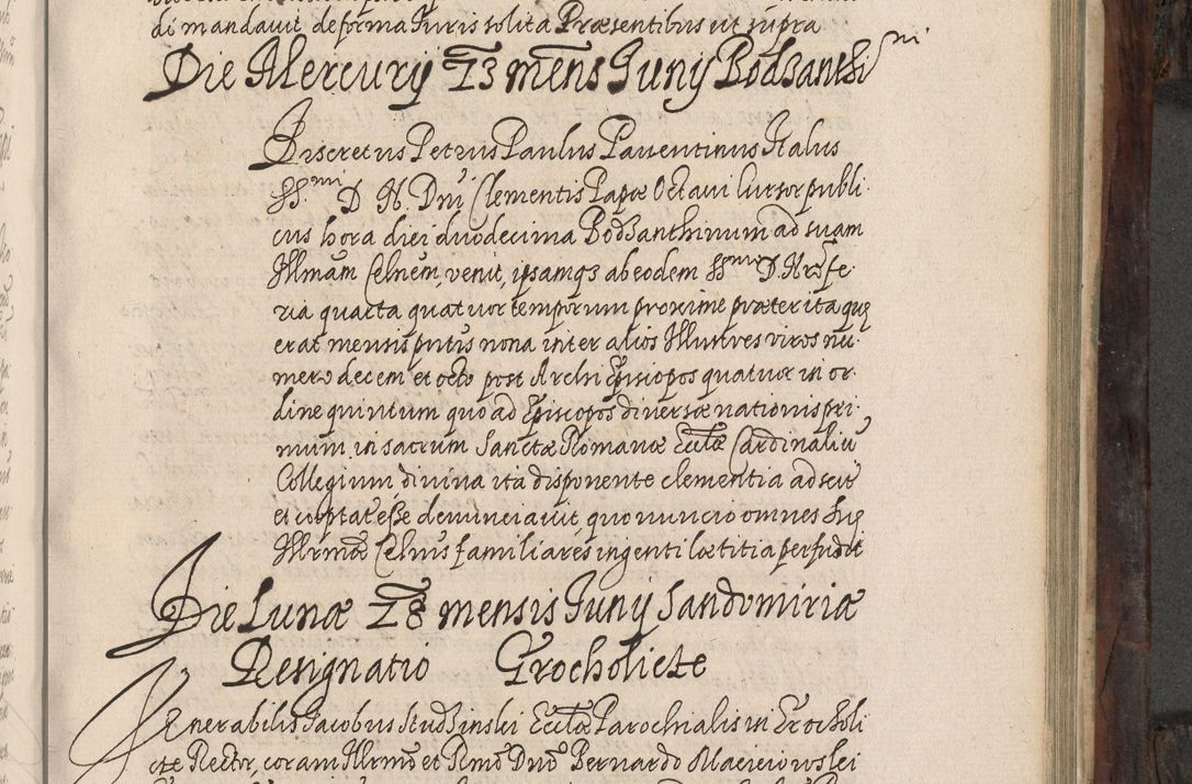 Zdjęcie nr 492 dla obiektu archiwalnego: Acta actorum, obligationum, inscriptionum, institutionum, erectionum, decretorum et generis eiusdem aliorum factorum et gestorum coram R. D. Bernardo Maciejowski, episcopo Cracoviensi per annnos 1603 - 1606 mensem Septembrem inclusive acticatorum.