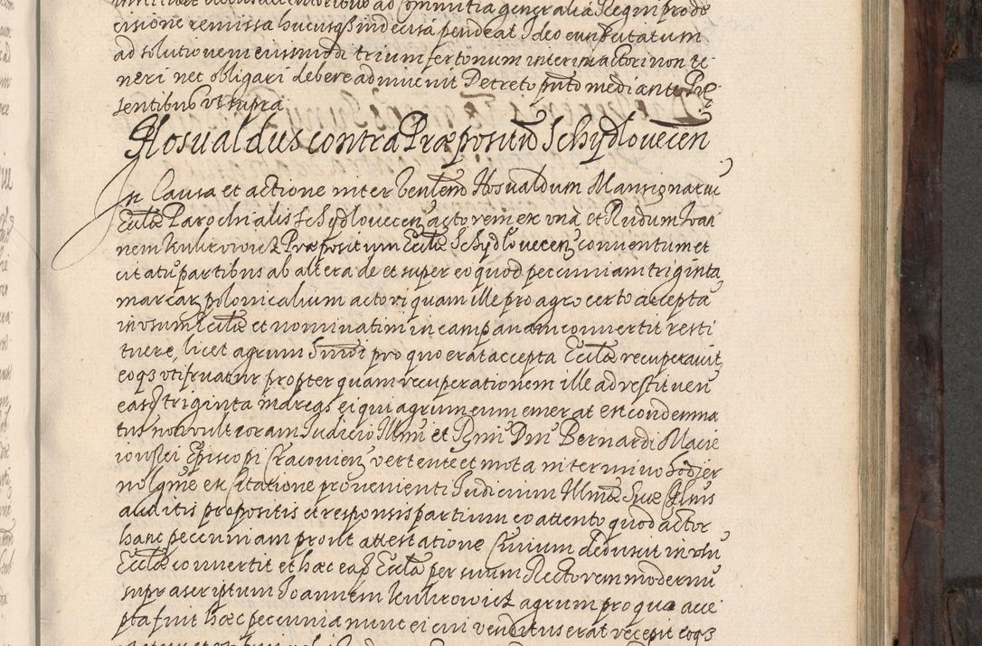 Zdjęcie nr 490 dla obiektu archiwalnego: Acta actorum, obligationum, inscriptionum, institutionum, erectionum, decretorum et generis eiusdem aliorum factorum et gestorum coram R. D. Bernardo Maciejowski, episcopo Cracoviensi per annnos 1603 - 1606 mensem Septembrem inclusive acticatorum.