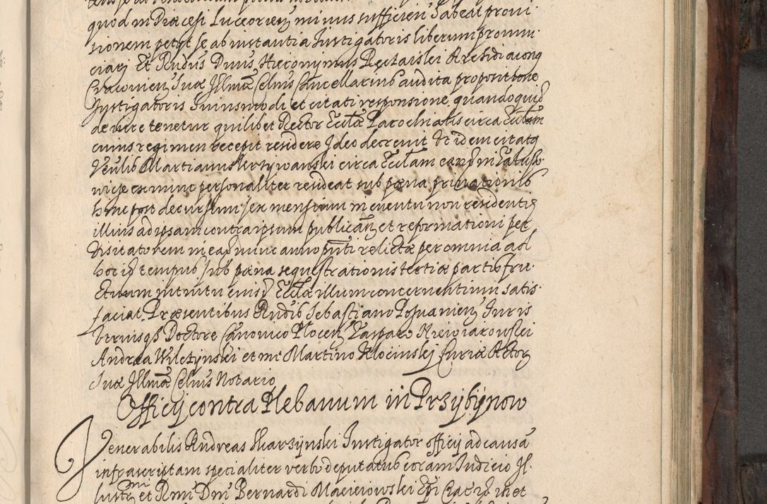 Zdjęcie nr 484 dla obiektu archiwalnego: Acta actorum, obligationum, inscriptionum, institutionum, erectionum, decretorum et generis eiusdem aliorum factorum et gestorum coram R. D. Bernardo Maciejowski, episcopo Cracoviensi per annnos 1603 - 1606 mensem Septembrem inclusive acticatorum.
