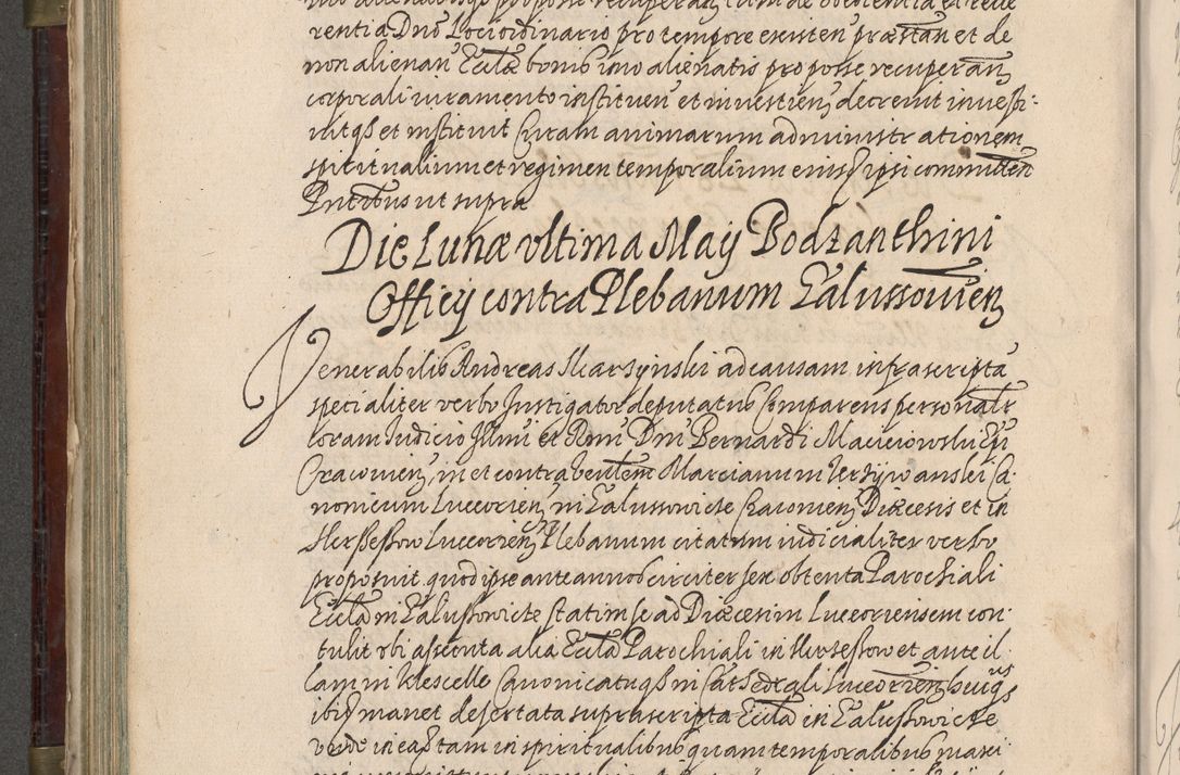 Zdjęcie nr 483 dla obiektu archiwalnego: Acta actorum, obligationum, inscriptionum, institutionum, erectionum, decretorum et generis eiusdem aliorum factorum et gestorum coram R. D. Bernardo Maciejowski, episcopo Cracoviensi per annnos 1603 - 1606 mensem Septembrem inclusive acticatorum.