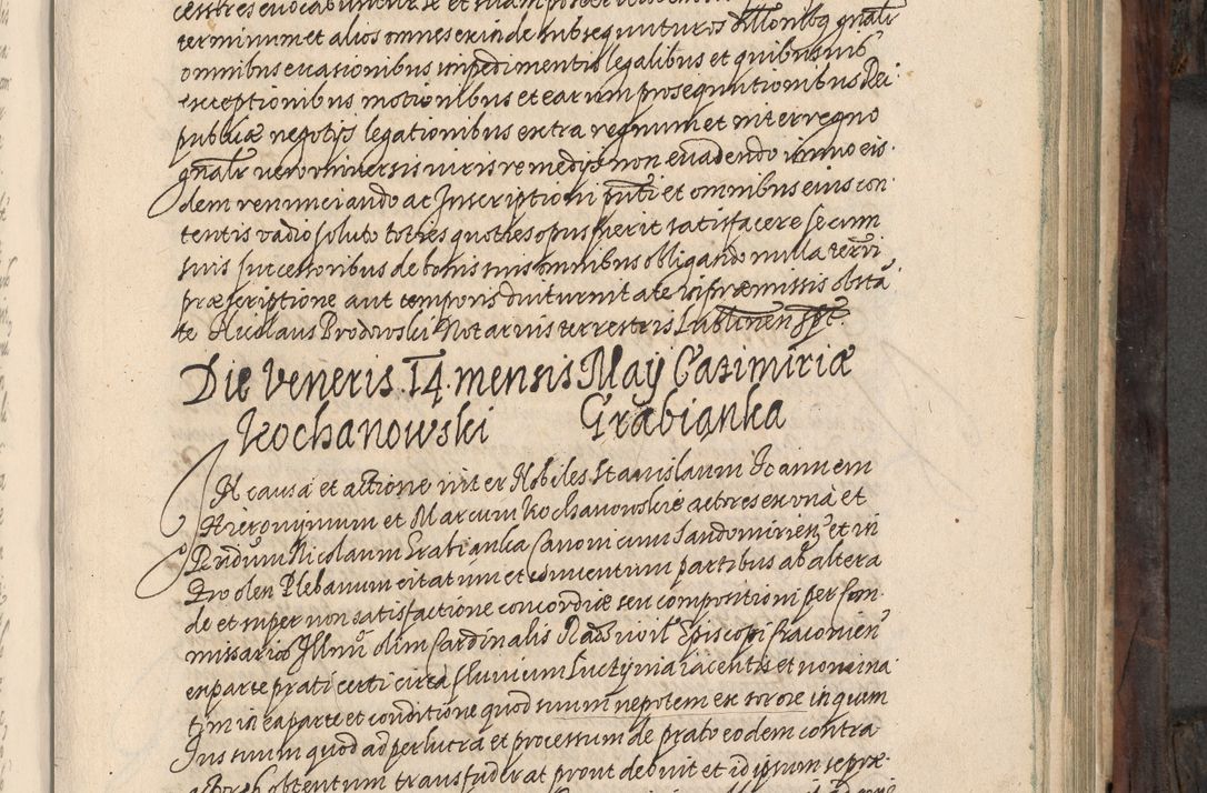 Zdjęcie nr 466 dla obiektu archiwalnego: Acta actorum, obligationum, inscriptionum, institutionum, erectionum, decretorum et generis eiusdem aliorum factorum et gestorum coram R. D. Bernardo Maciejowski, episcopo Cracoviensi per annnos 1603 - 1606 mensem Septembrem inclusive acticatorum.