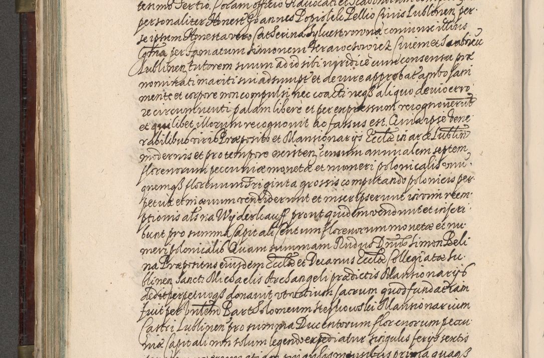 Zdjęcie nr 455 dla obiektu archiwalnego: Acta actorum, obligationum, inscriptionum, institutionum, erectionum, decretorum et generis eiusdem aliorum factorum et gestorum coram R. D. Bernardo Maciejowski, episcopo Cracoviensi per annnos 1603 - 1606 mensem Septembrem inclusive acticatorum.