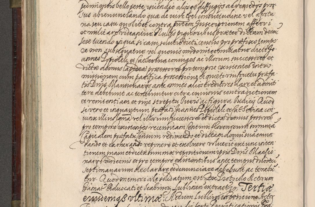 Zdjęcie nr 457 dla obiektu archiwalnego: Acta actorum, obligationum, inscriptionum, institutionum, erectionum, decretorum et generis eiusdem aliorum factorum et gestorum coram R. D. Bernardo Maciejowski, episcopo Cracoviensi per annnos 1603 - 1606 mensem Septembrem inclusive acticatorum.