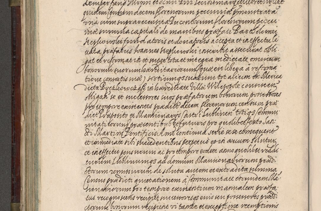 Zdjęcie nr 453 dla obiektu archiwalnego: Acta actorum, obligationum, inscriptionum, institutionum, erectionum, decretorum et generis eiusdem aliorum factorum et gestorum coram R. D. Bernardo Maciejowski, episcopo Cracoviensi per annnos 1603 - 1606 mensem Septembrem inclusive acticatorum.
