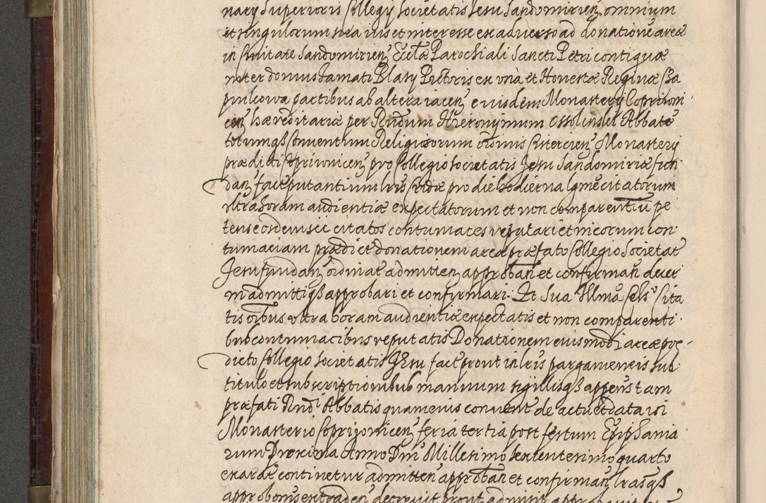 Zdjęcie nr 447 dla obiektu archiwalnego: Acta actorum, obligationum, inscriptionum, institutionum, erectionum, decretorum et generis eiusdem aliorum factorum et gestorum coram R. D. Bernardo Maciejowski, episcopo Cracoviensi per annnos 1603 - 1606 mensem Septembrem inclusive acticatorum.