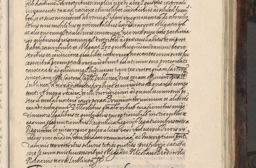 Zdjęcie nr 438 dla obiektu archiwalnego: Acta actorum, obligationum, inscriptionum, institutionum, erectionum, decretorum et generis eiusdem aliorum factorum et gestorum coram R. D. Bernardo Maciejowski, episcopo Cracoviensi per annnos 1603 - 1606 mensem Septembrem inclusive acticatorum.