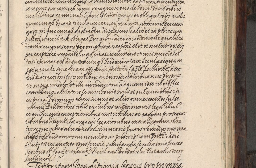 Zdjęcie nr 440 dla obiektu archiwalnego: Acta actorum, obligationum, inscriptionum, institutionum, erectionum, decretorum et generis eiusdem aliorum factorum et gestorum coram R. D. Bernardo Maciejowski, episcopo Cracoviensi per annnos 1603 - 1606 mensem Septembrem inclusive acticatorum.
