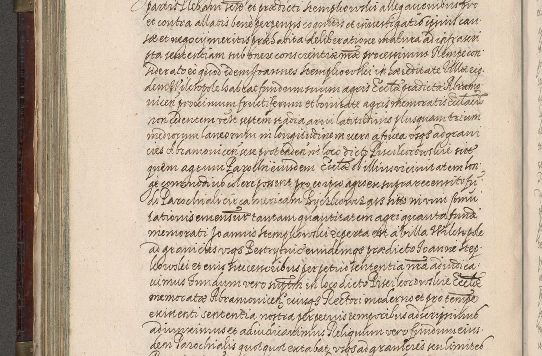 Zdjęcie nr 435 dla obiektu archiwalnego: Acta actorum, obligationum, inscriptionum, institutionum, erectionum, decretorum et generis eiusdem aliorum factorum et gestorum coram R. D. Bernardo Maciejowski, episcopo Cracoviensi per annnos 1603 - 1606 mensem Septembrem inclusive acticatorum.