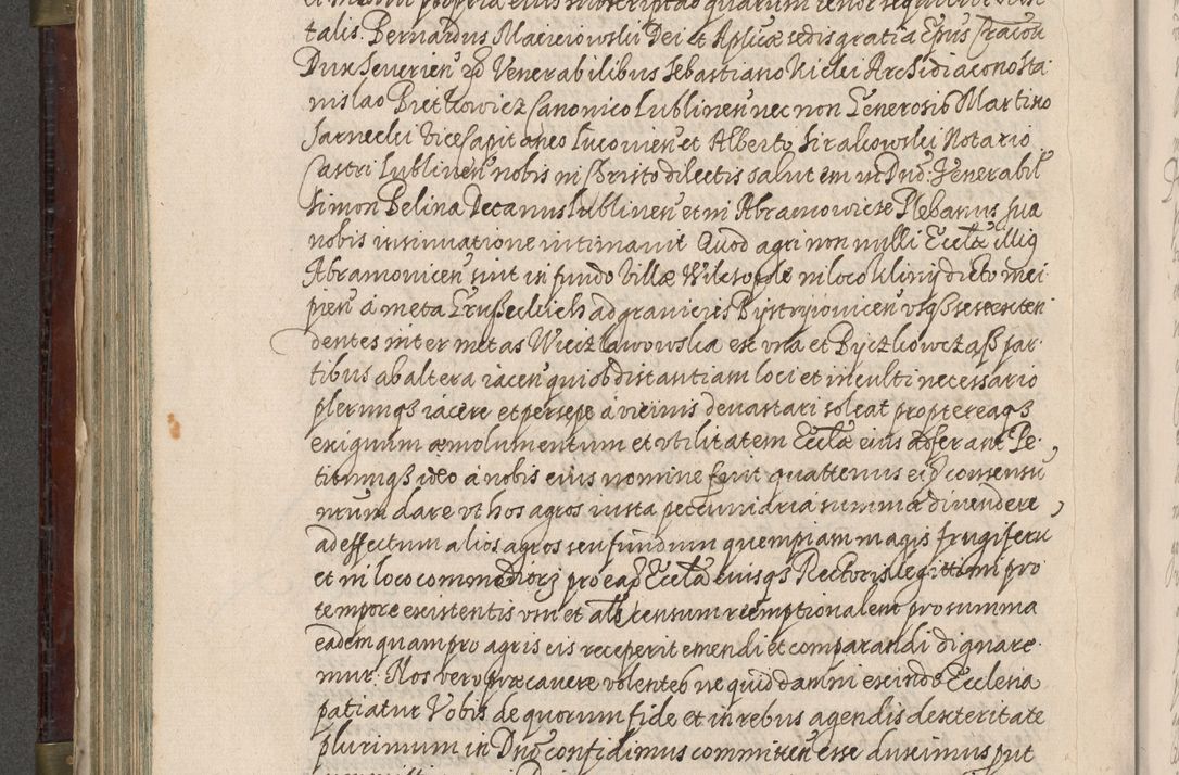 Zdjęcie nr 433 dla obiektu archiwalnego: Acta actorum, obligationum, inscriptionum, institutionum, erectionum, decretorum et generis eiusdem aliorum factorum et gestorum coram R. D. Bernardo Maciejowski, episcopo Cracoviensi per annnos 1603 - 1606 mensem Septembrem inclusive acticatorum.