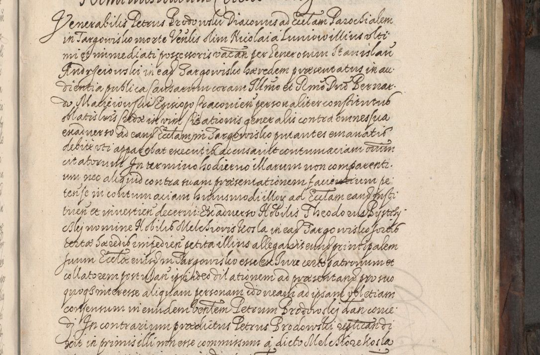 Zdjęcie nr 422 dla obiektu archiwalnego: Acta actorum, obligationum, inscriptionum, institutionum, erectionum, decretorum et generis eiusdem aliorum factorum et gestorum coram R. D. Bernardo Maciejowski, episcopo Cracoviensi per annnos 1603 - 1606 mensem Septembrem inclusive acticatorum.