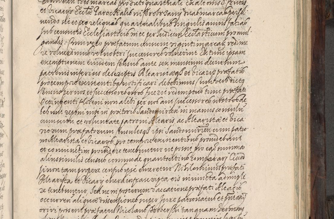 Zdjęcie nr 416 dla obiektu archiwalnego: Acta actorum, obligationum, inscriptionum, institutionum, erectionum, decretorum et generis eiusdem aliorum factorum et gestorum coram R. D. Bernardo Maciejowski, episcopo Cracoviensi per annnos 1603 - 1606 mensem Septembrem inclusive acticatorum.