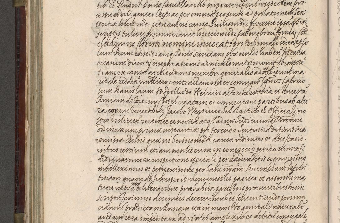Zdjęcie nr 411 dla obiektu archiwalnego: Acta actorum, obligationum, inscriptionum, institutionum, erectionum, decretorum et generis eiusdem aliorum factorum et gestorum coram R. D. Bernardo Maciejowski, episcopo Cracoviensi per annnos 1603 - 1606 mensem Septembrem inclusive acticatorum.