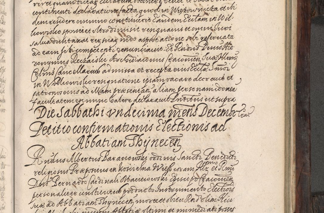 Zdjęcie nr 608 dla obiektu archiwalnego: Acta actorum, obligationum, inscriptionum, institutionum, erectionum, decretorum et generis eiusdem aliorum factorum et gestorum coram R. D. Bernardo Maciejowski, episcopo Cracoviensi per annnos 1603 - 1606 mensem Septembrem inclusive acticatorum.