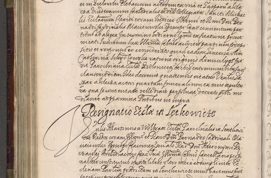 Zdjęcie nr 607 dla obiektu archiwalnego: Acta actorum, obligationum, inscriptionum, institutionum, erectionum, decretorum et generis eiusdem aliorum factorum et gestorum coram R. D. Bernardo Maciejowski, episcopo Cracoviensi per annnos 1603 - 1606 mensem Septembrem inclusive acticatorum.
