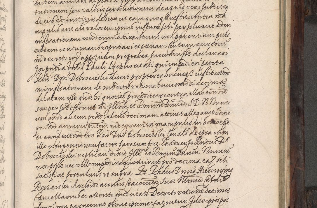 Zdjęcie nr 606 dla obiektu archiwalnego: Acta actorum, obligationum, inscriptionum, institutionum, erectionum, decretorum et generis eiusdem aliorum factorum et gestorum coram R. D. Bernardo Maciejowski, episcopo Cracoviensi per annnos 1603 - 1606 mensem Septembrem inclusive acticatorum.