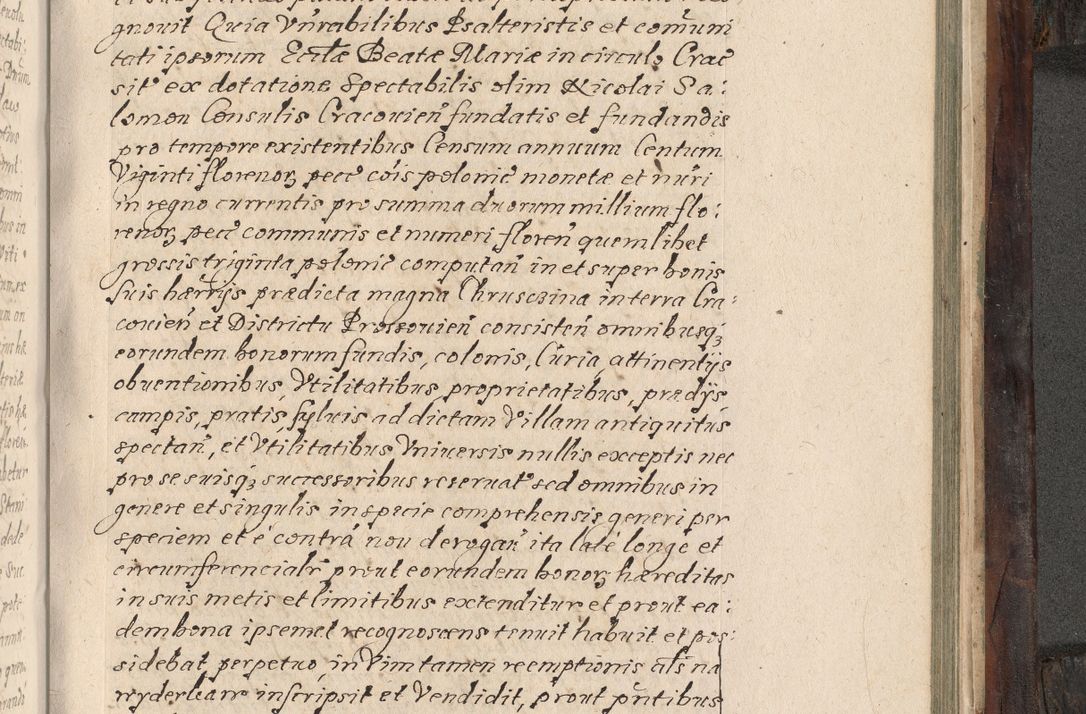 Zdjęcie nr 800 dla obiektu archiwalnego: Acta actorum, obligationum, inscriptionum, institutionum, erectionum, decretorum et generis eiusdem aliorum factorum et gestorum coram R. D. Bernardo Maciejowski, episcopo Cracoviensi per annnos 1603 - 1606 mensem Septembrem inclusive acticatorum.