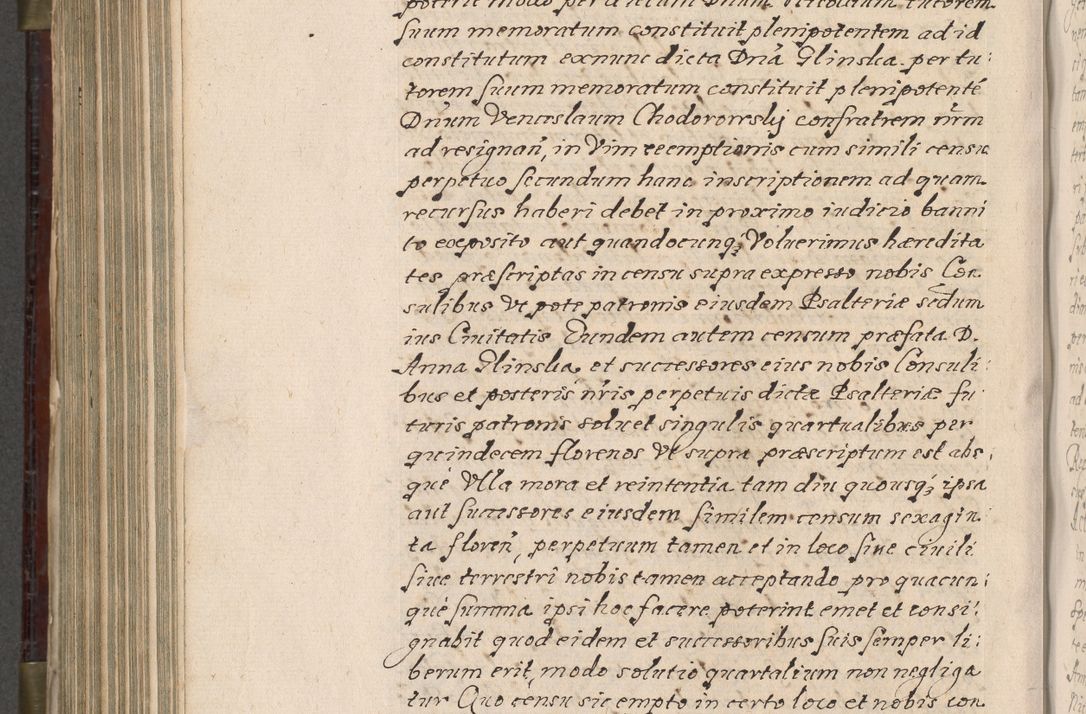 Zdjęcie nr 797 dla obiektu archiwalnego: Acta actorum, obligationum, inscriptionum, institutionum, erectionum, decretorum et generis eiusdem aliorum factorum et gestorum coram R. D. Bernardo Maciejowski, episcopo Cracoviensi per annnos 1603 - 1606 mensem Septembrem inclusive acticatorum.
