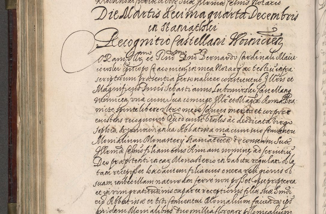 Zdjęcie nr 609 dla obiektu archiwalnego: Acta actorum, obligationum, inscriptionum, institutionum, erectionum, decretorum et generis eiusdem aliorum factorum et gestorum coram R. D. Bernardo Maciejowski, episcopo Cracoviensi per annnos 1603 - 1606 mensem Septembrem inclusive acticatorum.