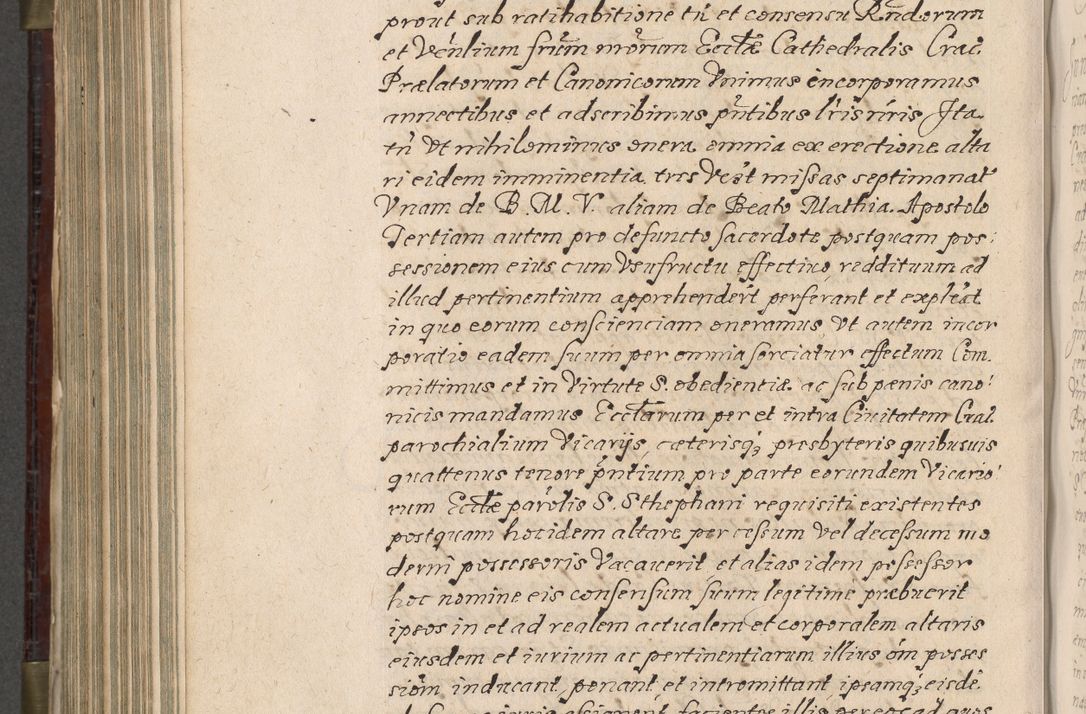 Zdjęcie nr 791 dla obiektu archiwalnego: Acta actorum, obligationum, inscriptionum, institutionum, erectionum, decretorum et generis eiusdem aliorum factorum et gestorum coram R. D. Bernardo Maciejowski, episcopo Cracoviensi per annnos 1603 - 1606 mensem Septembrem inclusive acticatorum.