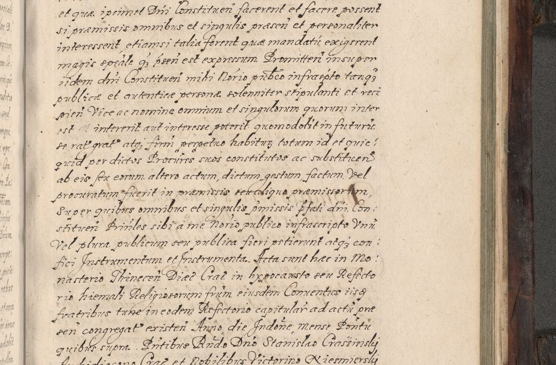 Zdjęcie nr 782 dla obiektu archiwalnego: Acta actorum, obligationum, inscriptionum, institutionum, erectionum, decretorum et generis eiusdem aliorum factorum et gestorum coram R. D. Bernardo Maciejowski, episcopo Cracoviensi per annnos 1603 - 1606 mensem Septembrem inclusive acticatorum.