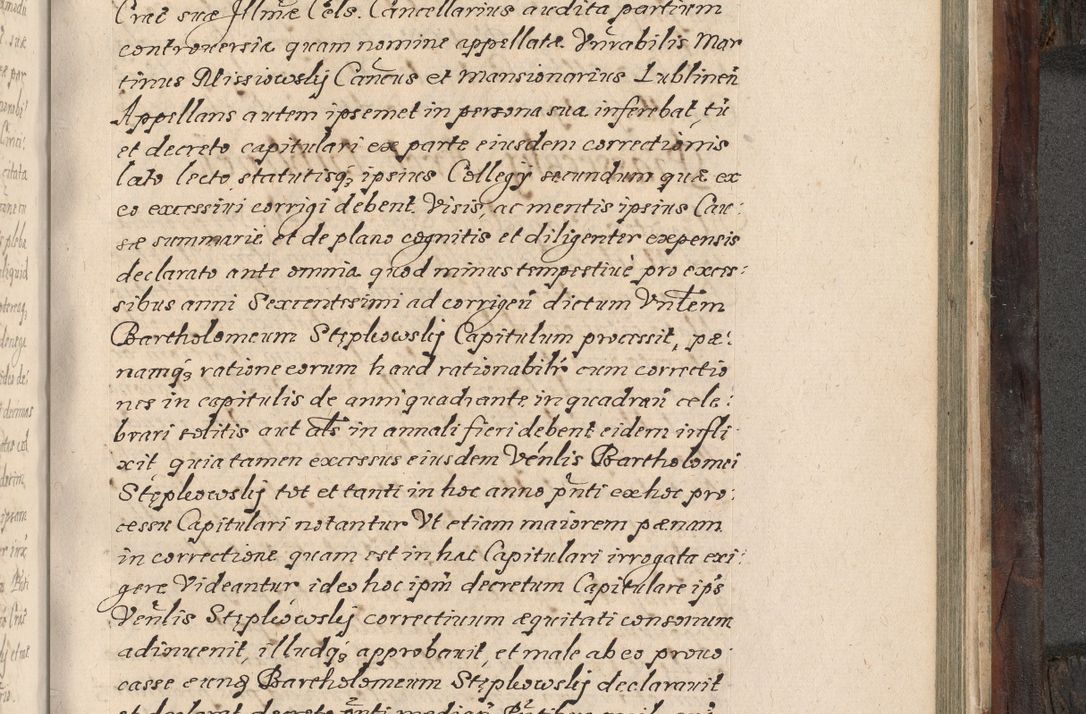 Zdjęcie nr 786 dla obiektu archiwalnego: Acta actorum, obligationum, inscriptionum, institutionum, erectionum, decretorum et generis eiusdem aliorum factorum et gestorum coram R. D. Bernardo Maciejowski, episcopo Cracoviensi per annnos 1603 - 1606 mensem Septembrem inclusive acticatorum.