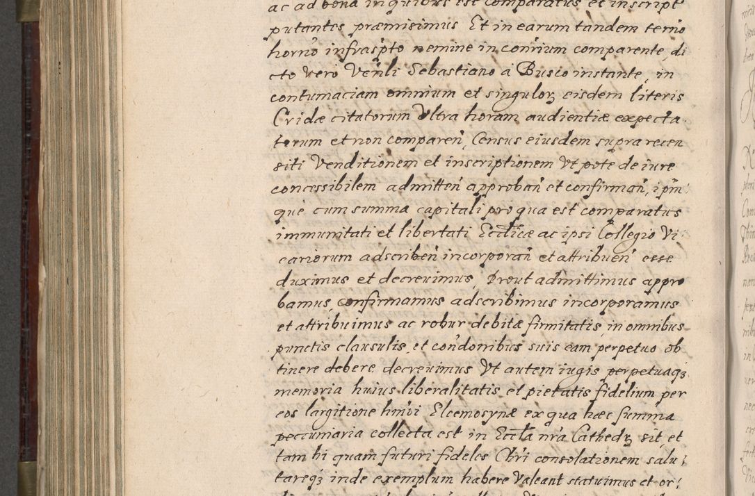 Zdjęcie nr 777 dla obiektu archiwalnego: Acta actorum, obligationum, inscriptionum, institutionum, erectionum, decretorum et generis eiusdem aliorum factorum et gestorum coram R. D. Bernardo Maciejowski, episcopo Cracoviensi per annnos 1603 - 1606 mensem Septembrem inclusive acticatorum.