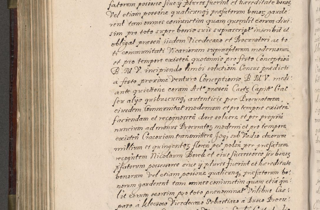 Zdjęcie nr 773 dla obiektu archiwalnego: Acta actorum, obligationum, inscriptionum, institutionum, erectionum, decretorum et generis eiusdem aliorum factorum et gestorum coram R. D. Bernardo Maciejowski, episcopo Cracoviensi per annnos 1603 - 1606 mensem Septembrem inclusive acticatorum.