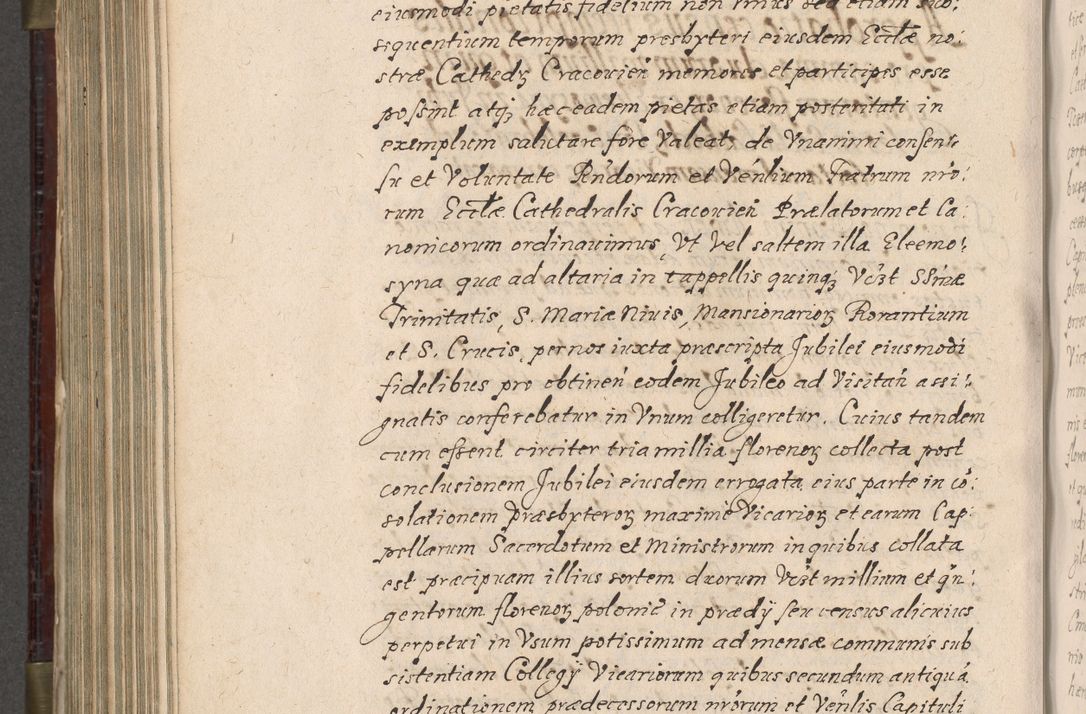 Zdjęcie nr 771 dla obiektu archiwalnego: Acta actorum, obligationum, inscriptionum, institutionum, erectionum, decretorum et generis eiusdem aliorum factorum et gestorum coram R. D. Bernardo Maciejowski, episcopo Cracoviensi per annnos 1603 - 1606 mensem Septembrem inclusive acticatorum.