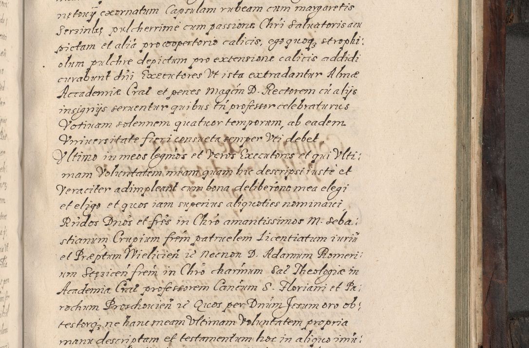 Zdjęcie nr 760 dla obiektu archiwalnego: Acta actorum, obligationum, inscriptionum, institutionum, erectionum, decretorum et generis eiusdem aliorum factorum et gestorum coram R. D. Bernardo Maciejowski, episcopo Cracoviensi per annnos 1603 - 1606 mensem Septembrem inclusive acticatorum.