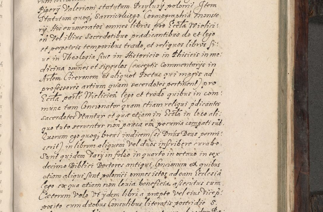 Zdjęcie nr 756 dla obiektu archiwalnego: Acta actorum, obligationum, inscriptionum, institutionum, erectionum, decretorum et generis eiusdem aliorum factorum et gestorum coram R. D. Bernardo Maciejowski, episcopo Cracoviensi per annnos 1603 - 1606 mensem Septembrem inclusive acticatorum.