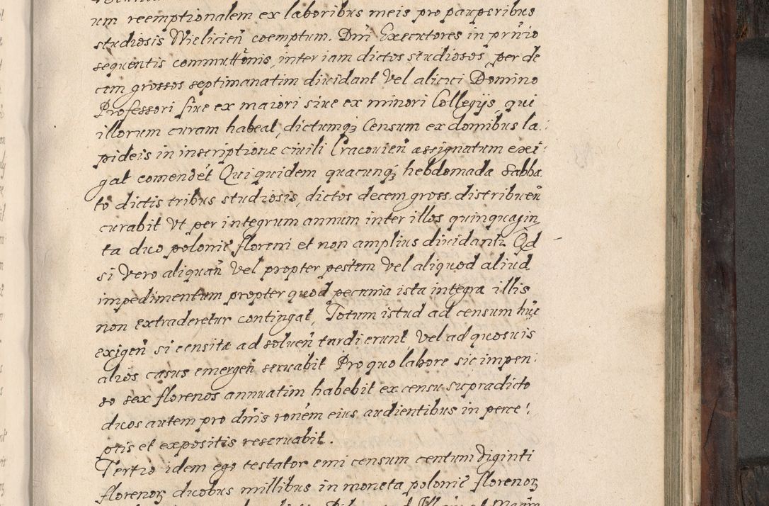 Zdjęcie nr 750 dla obiektu archiwalnego: Acta actorum, obligationum, inscriptionum, institutionum, erectionum, decretorum et generis eiusdem aliorum factorum et gestorum coram R. D. Bernardo Maciejowski, episcopo Cracoviensi per annnos 1603 - 1606 mensem Septembrem inclusive acticatorum.