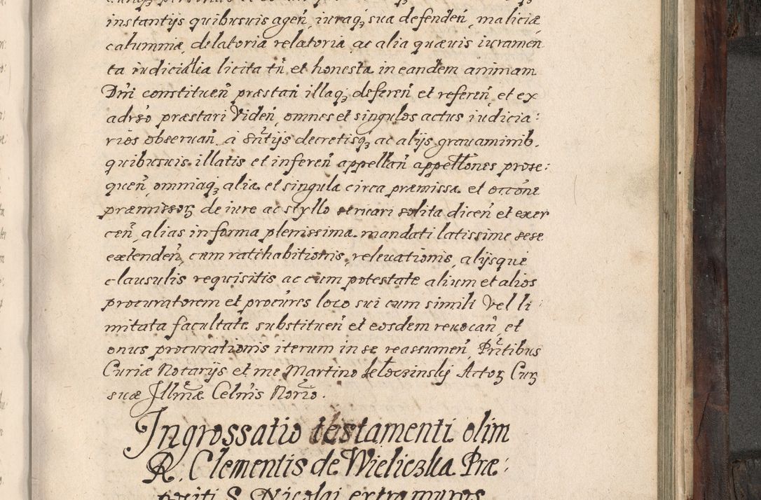 Zdjęcie nr 748 dla obiektu archiwalnego: Acta actorum, obligationum, inscriptionum, institutionum, erectionum, decretorum et generis eiusdem aliorum factorum et gestorum coram R. D. Bernardo Maciejowski, episcopo Cracoviensi per annnos 1603 - 1606 mensem Septembrem inclusive acticatorum.