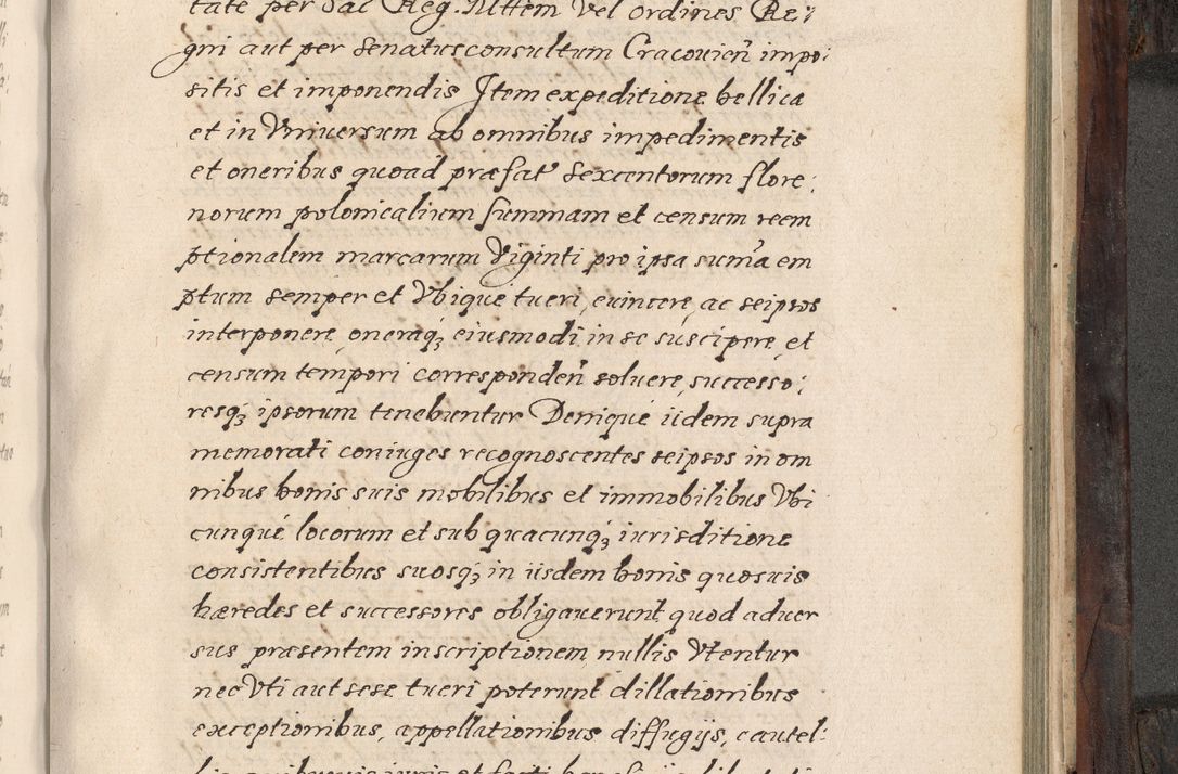 Zdjęcie nr 742 dla obiektu archiwalnego: Acta actorum, obligationum, inscriptionum, institutionum, erectionum, decretorum et generis eiusdem aliorum factorum et gestorum coram R. D. Bernardo Maciejowski, episcopo Cracoviensi per annnos 1603 - 1606 mensem Septembrem inclusive acticatorum.