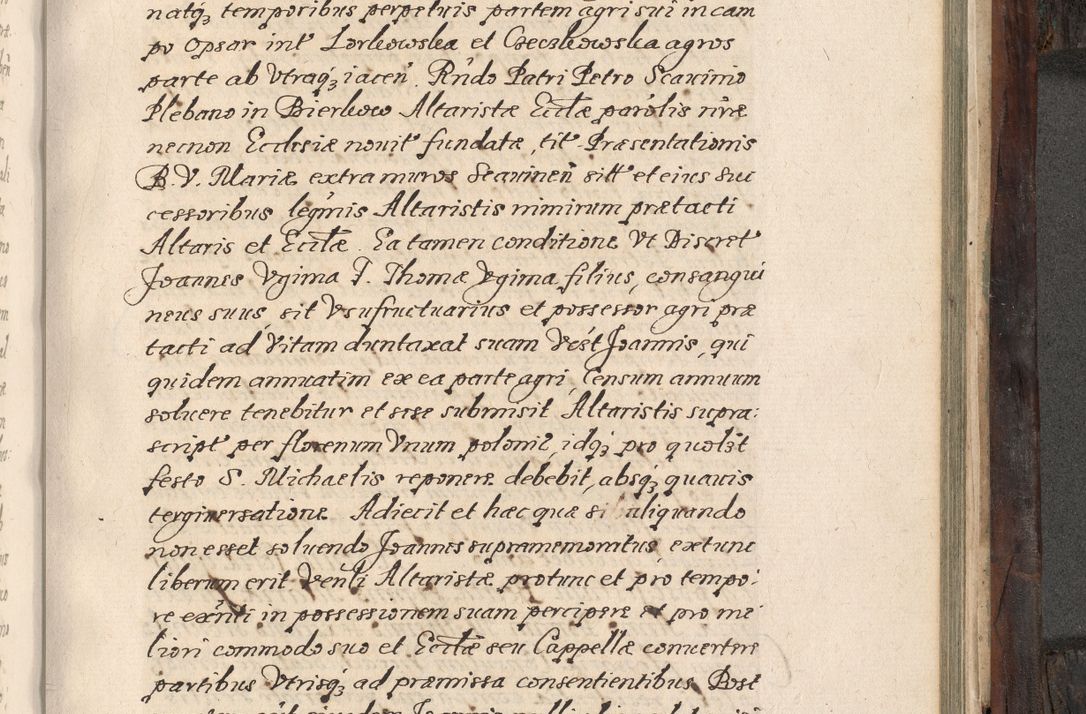 Zdjęcie nr 734 dla obiektu archiwalnego: Acta actorum, obligationum, inscriptionum, institutionum, erectionum, decretorum et generis eiusdem aliorum factorum et gestorum coram R. D. Bernardo Maciejowski, episcopo Cracoviensi per annnos 1603 - 1606 mensem Septembrem inclusive acticatorum.